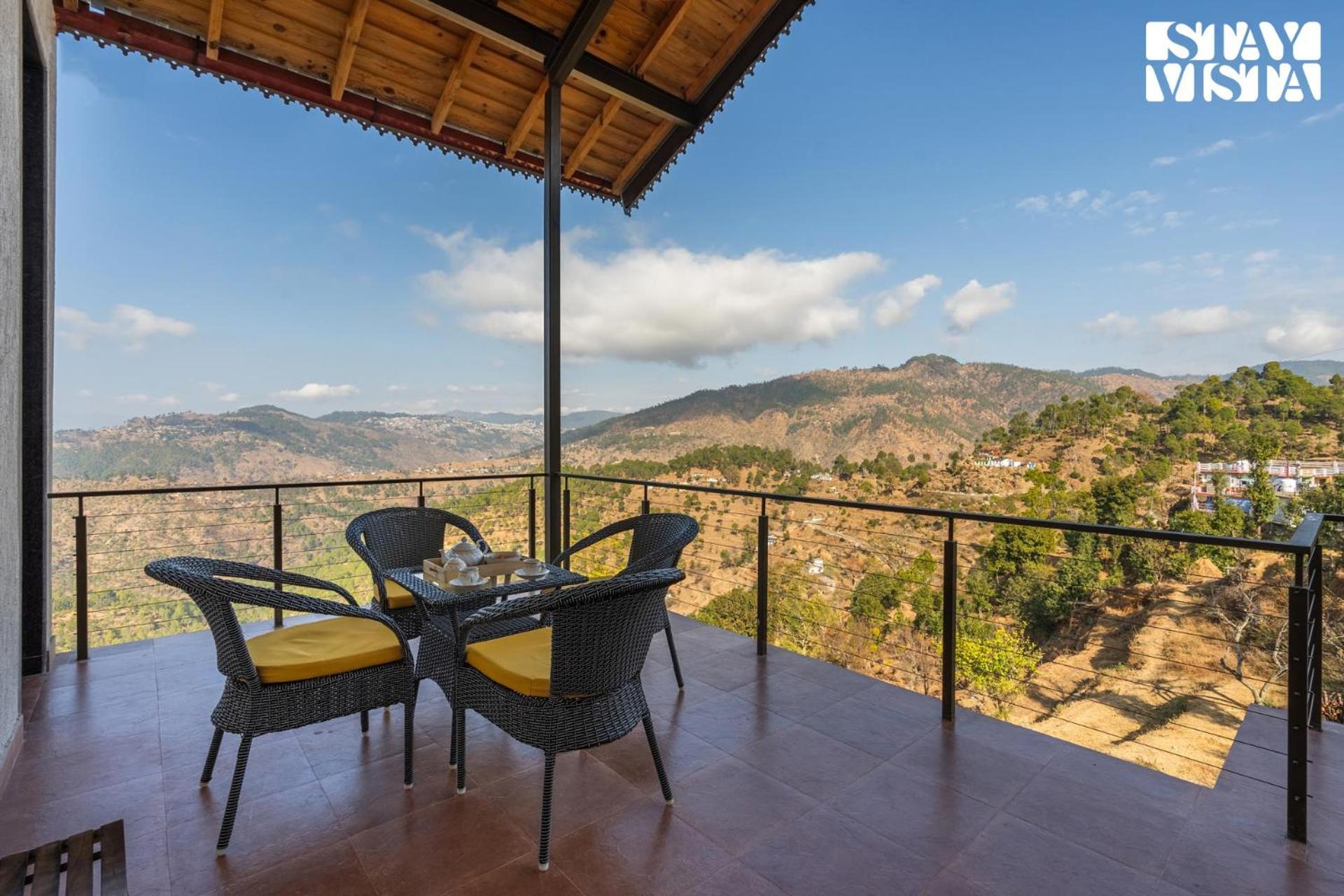 Stayvista At Amulyam Villa With Lawn & Bonfire Mukteshwar Exterior foto